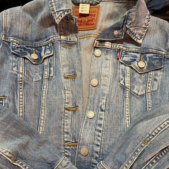 Medium Levi’s Original Trucker Jean Denim Jacket - Picture 3 of 10
